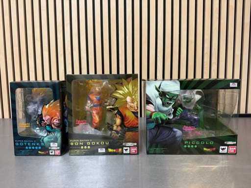 Bandai / Tamashii Nations - Figurines de la collection Dragon Ball Figuarts Zero (3x)