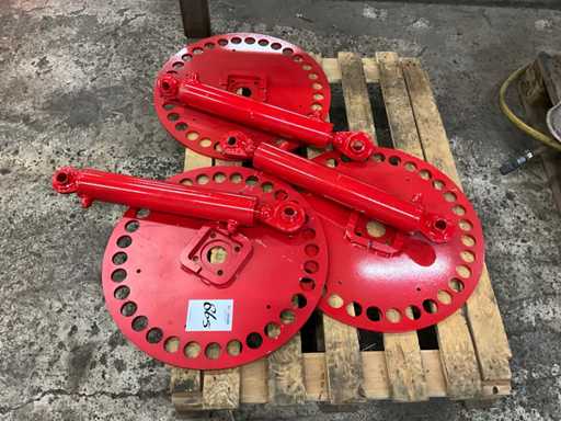 Ø 560 mm Verdeler snijplaat (3x)