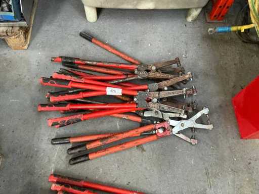 Batch of punch pliers