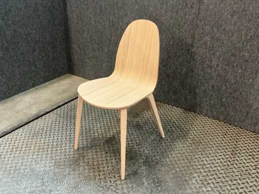 Lensvelt “Ondaretta wood bob oak” Stoel (6x)