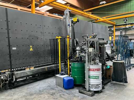 Unità di sigillatura Lisec VL-1N/27 & DOS-1PU 2010