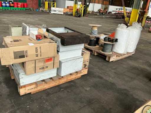 Diverse onderdelen, gereedschappen en accessoires