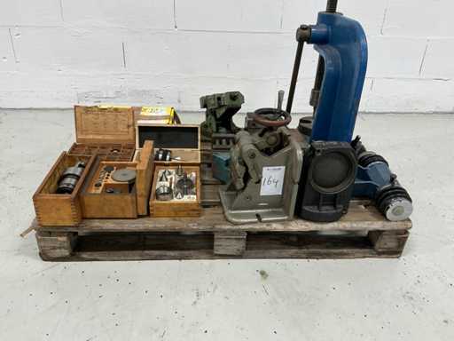 Pièces diverses, étau, presse