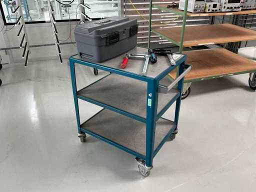 Cărucior de depozitare cu conținut