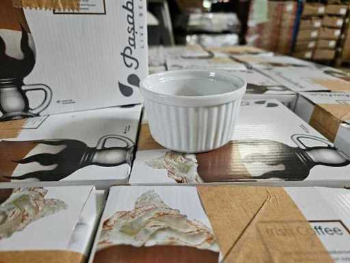 720x Gratin Pot blanc