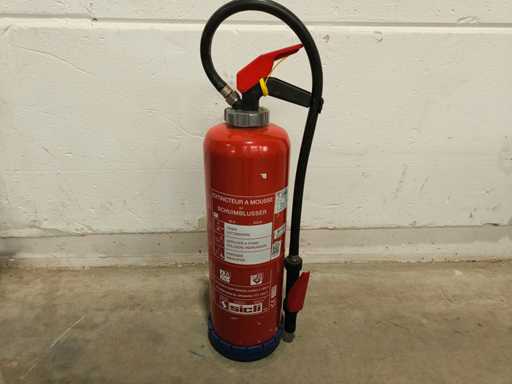 5x Sicli Aqua 9M5 Schuimblusser Gekeurd 2024