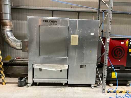 Sistemas de extracción Felder RL 350 con cajón adicional de recogida de virutas