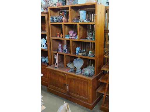 Teak cabinet with double door