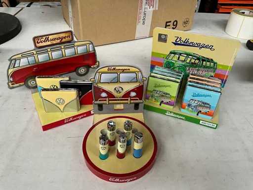 Verschiedene Rauchprodukte im Volkswagen-Ausstellungsthema