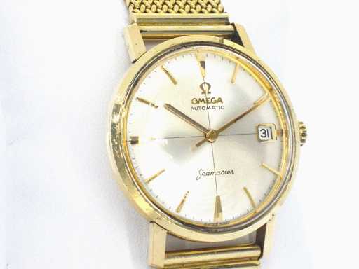 Bracelet milanais en or jaune Omega