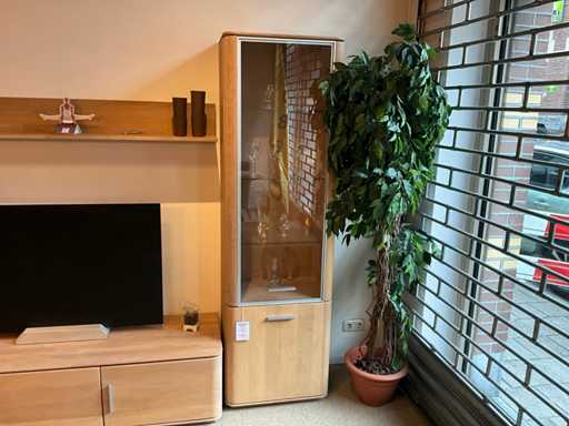 Witryna d?bowa Curve