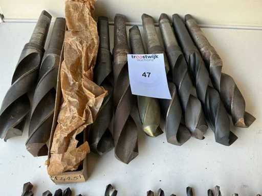Lot Metal Drills HSS (10x)