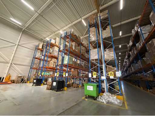 Scaffalature portapallet Stow 2024 (168 sezioni)