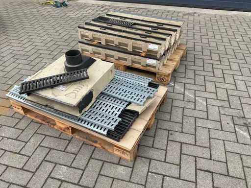 Aco Drain Multiline Rinne V100 Afvoergoten (11x)