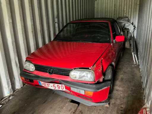 1995 Volkswagen Golf Cabrio Personenauto *Schadewagen*