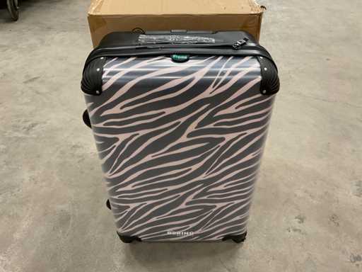 Keine langweiligen Koffer Zebra L 72L Trolley-Reisekoffer