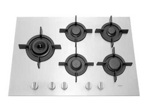 Pelgrim GK875RVS 5-burner gas hob