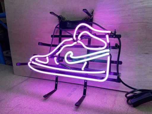 Nike-Jordan Glass Neon