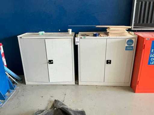 Coppia armadietti da officina