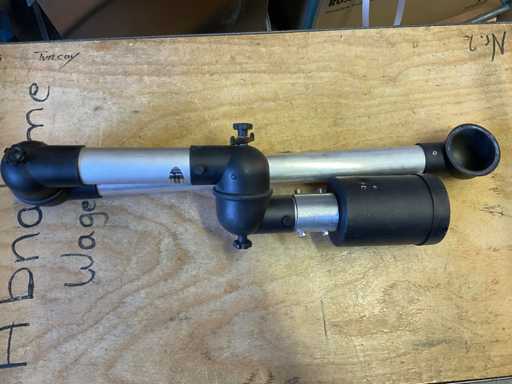 Extraction arm D50 with silencer - Alsident