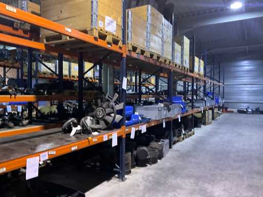 Palletstelling (67,20 lopende meter)