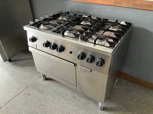 Zanussi 6-Platten-Gasherd mit Ofen
