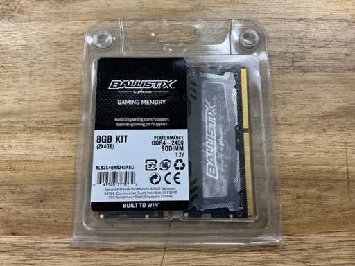 Ballistix Gaming Memory 8GB Kit (2x4GB)
