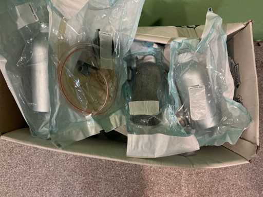 A lot of bottles for medical use