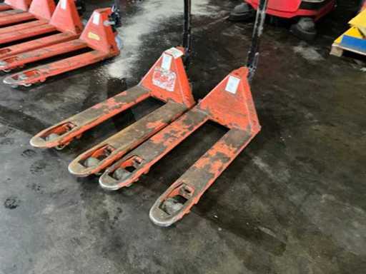 2017 Toyota LHM230 Hand hydraulische palletwagen (2x)