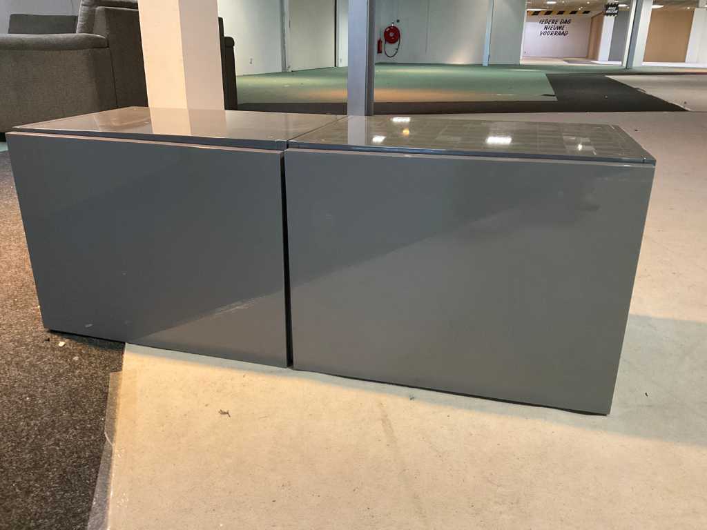 Separate TV cabinet units