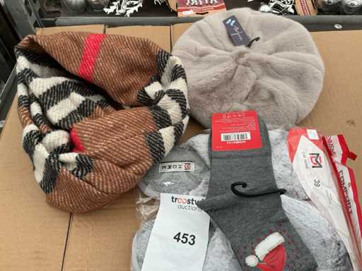 Charge verschiedener Kleidungsstücke.