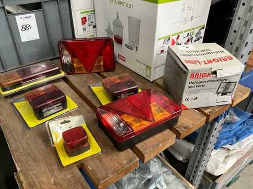 Éclairage de la fête