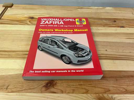 Workshop manual - Haynes Vauxhall/Opel Zafira Manual (2005–2009, petrol & diesel)
