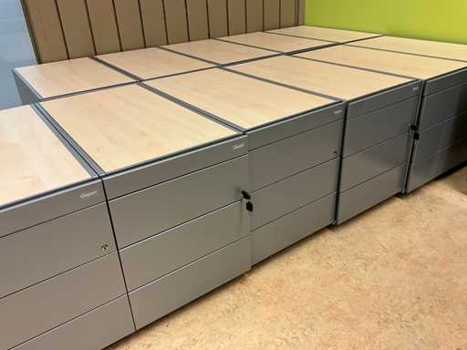 Gispen Verrijdbare ladeblokken (11x)