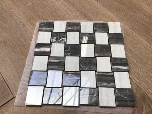 Pamesa Badab Mix Glans Mozaïektegel 28x28 cm 3,29 m²