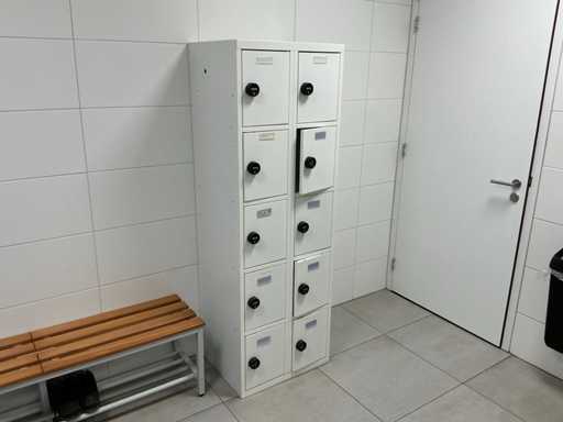 Lockerkast met cijfersloten