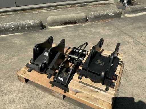 2 x HCW10 1xHCW05 Ensemble d’interrupteurs rapides hydrauliques