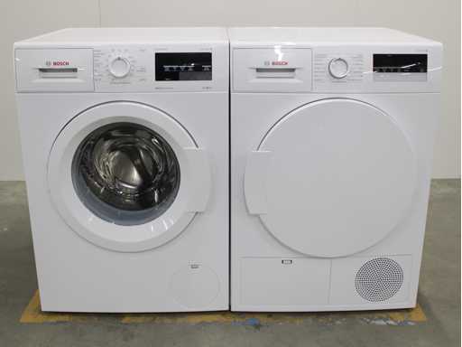 Serie Bosch|6 lavatrice VarioPerfect EcoSilence Drive & Serie Bosch|4 asciugatrici