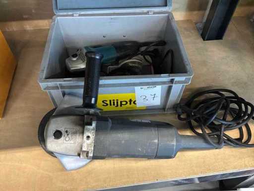 Polizor unghiular Makita / black&decker (2x)