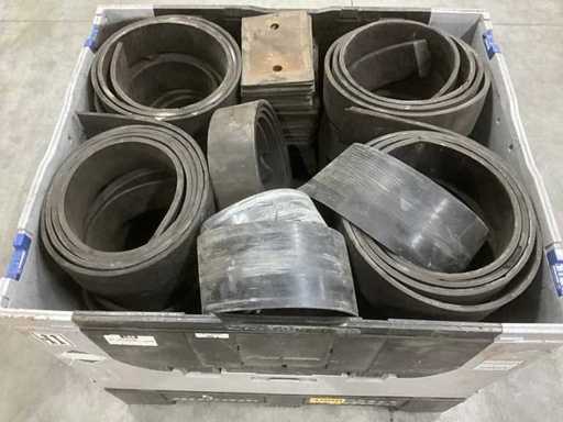 Batch of rubber rollers