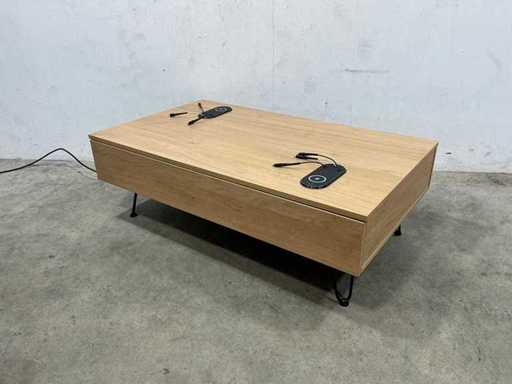 Masă de cafea cu docuri de încărcare