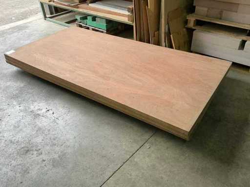 Mahoni multiplexplaat (3x)