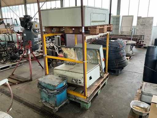 Diverse elektriciteitskasten (3x) en transformator