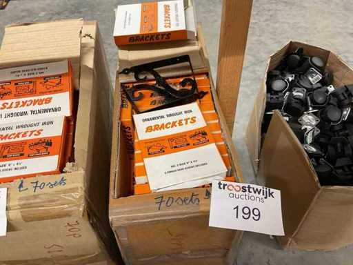 70 Sätze von 2 Regal- oder Blumentopfstützen