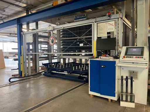Sistema automatico di stoccaggio in lamiera STOPA