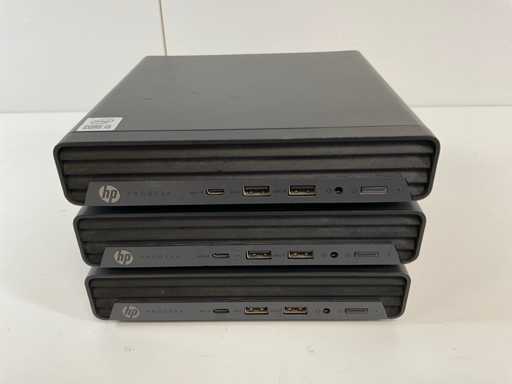 HP ProDesk 600 G6, Core(TM) i5 10th Gen, 8 GB RAM, 256 GB NVMe Mini Desktops (3x)