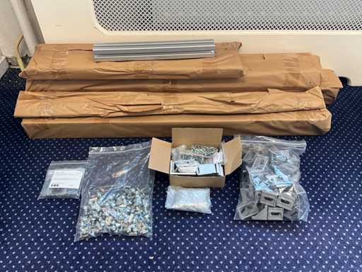 Aluminium BSB profielen en toebehoren