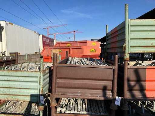 Barele z trzema podpórkami na nogi