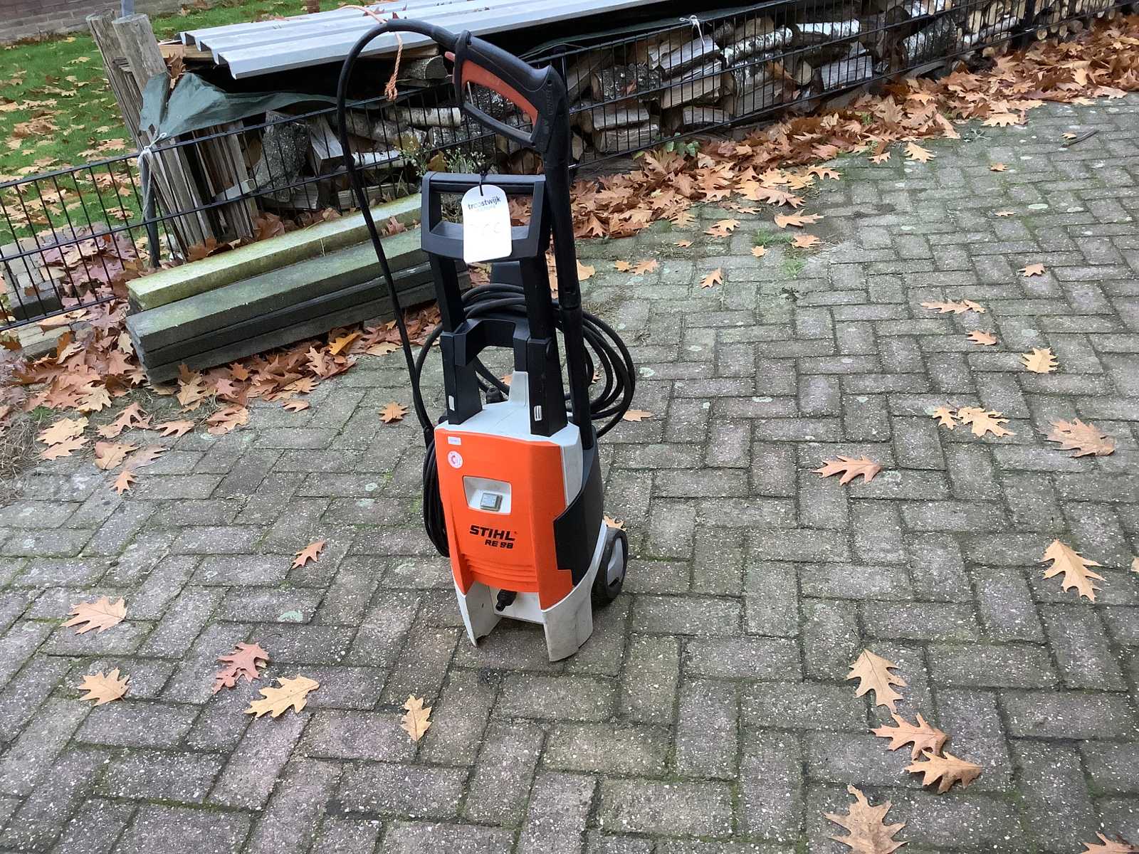 Stihl re98 110bar 1700w deals electric pressure washer