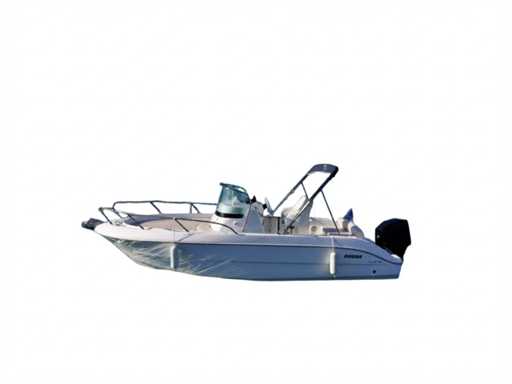 Sessa Marine Key Largo 22 blue soft top cover - 048026B